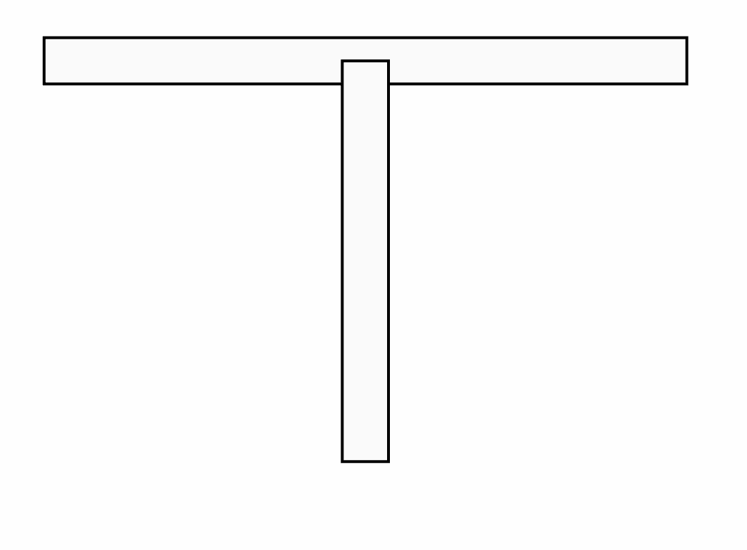 A T-junction that does not render properly